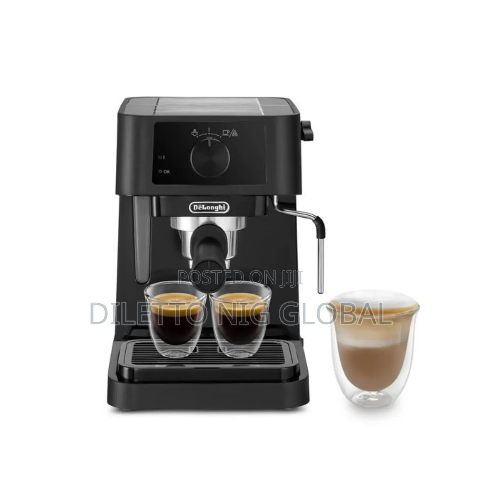 Delonghi Espresso Machine and Milk Frother- European Version