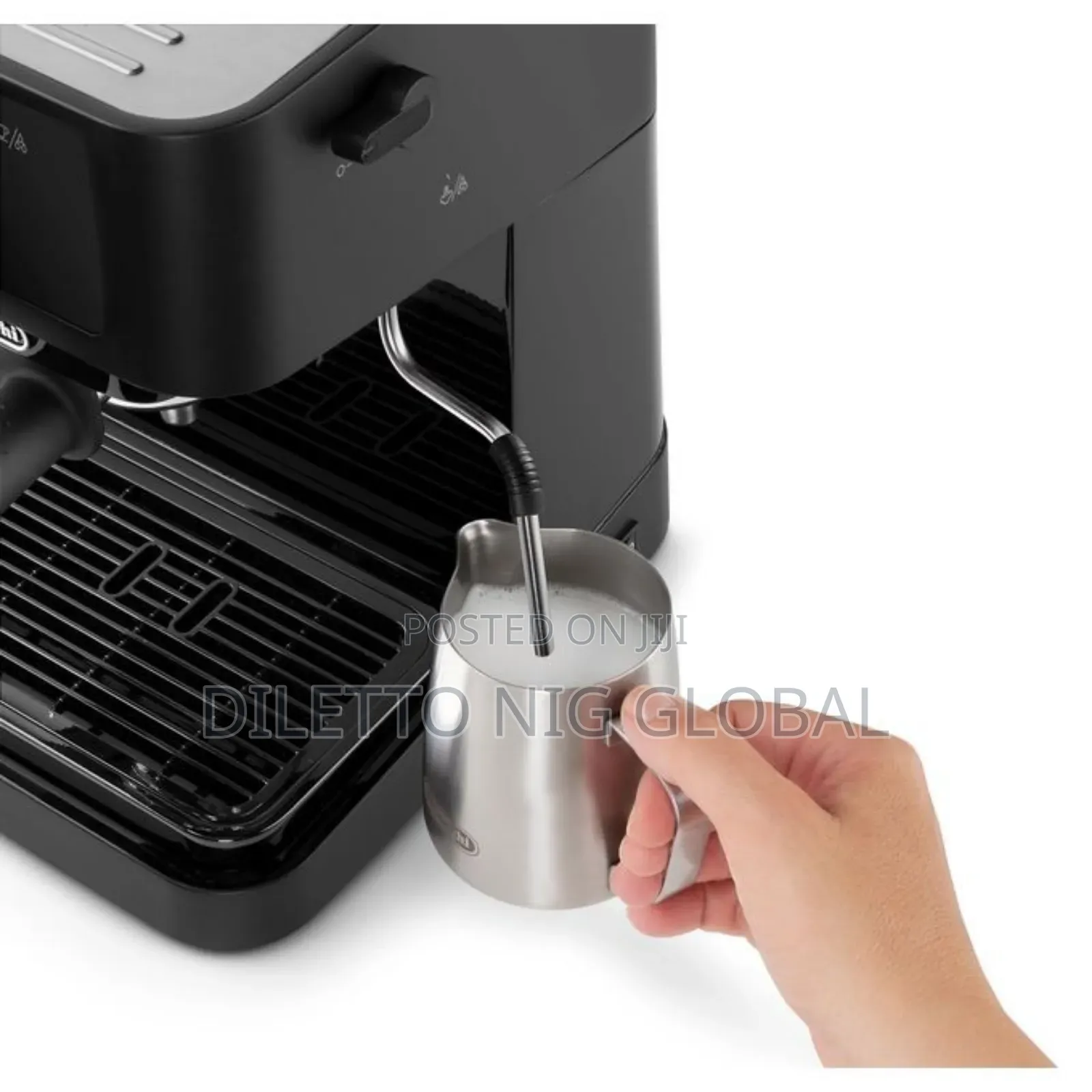 Delonghi Espresso Machine and Milk Frother- European Version