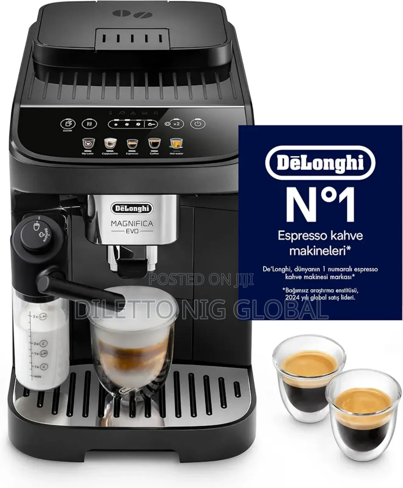 De'longhi Bean to Cup Coffee Automatic Machine Magnifica Evo