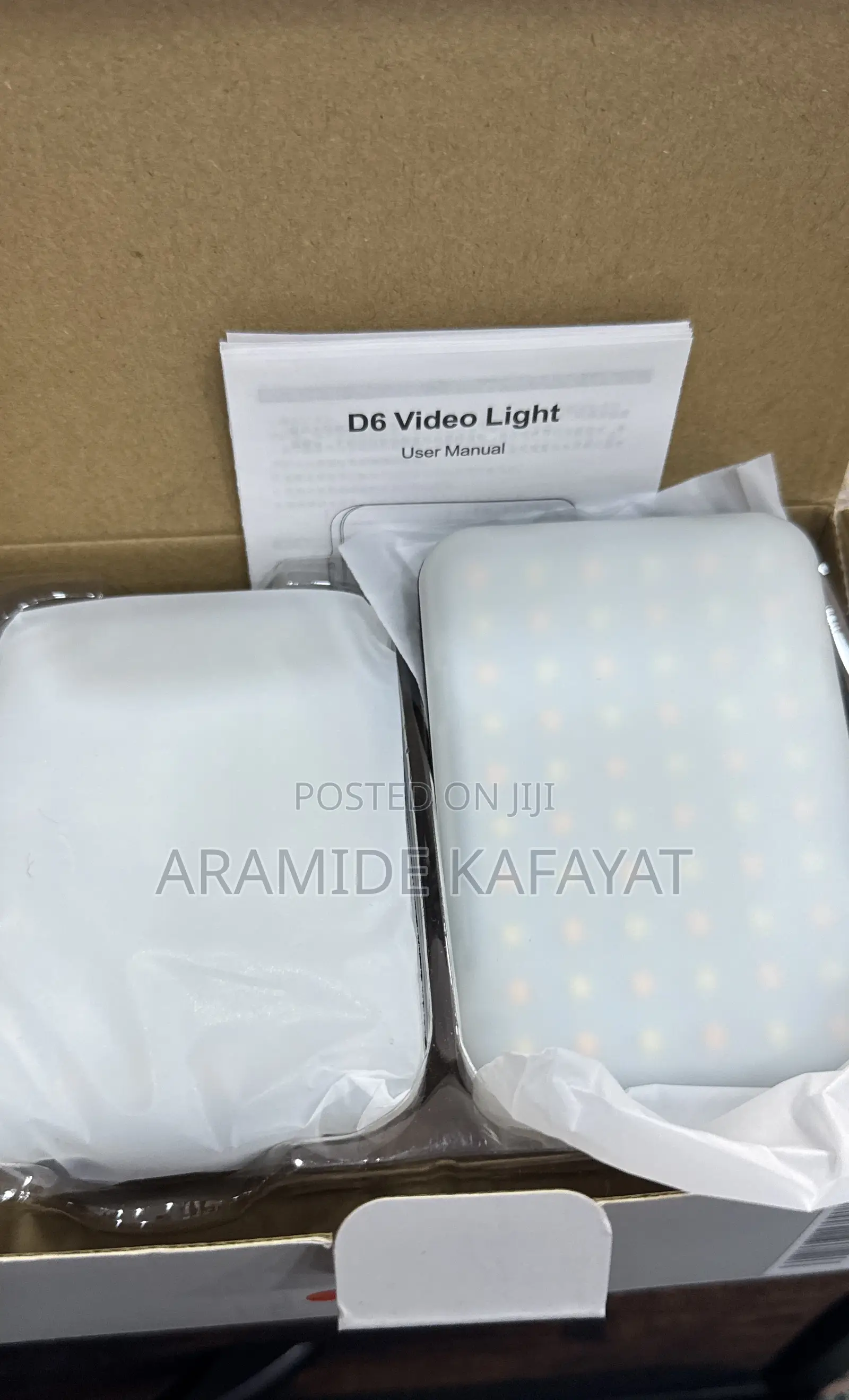 D6 Video Light