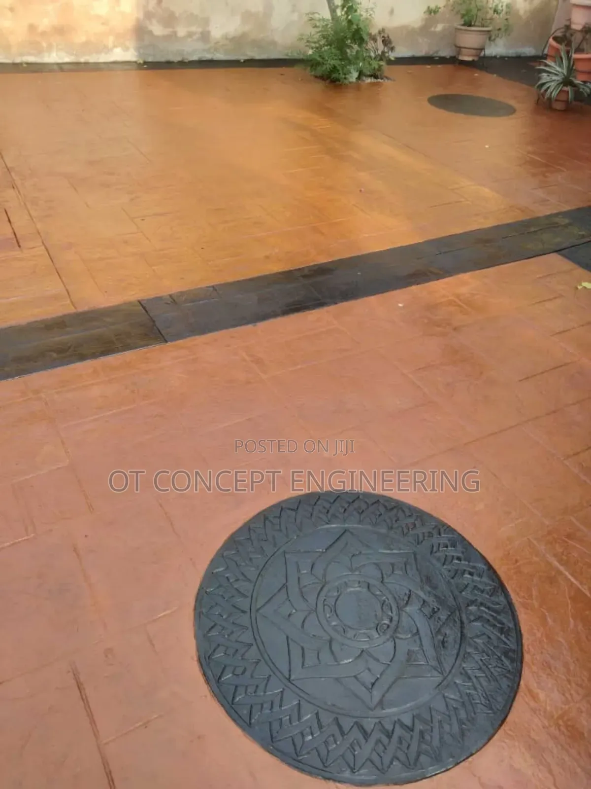 Concrete Sealer Stamp Floor