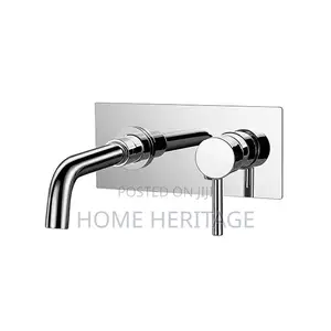 091 Round Concealed Basin Mixer