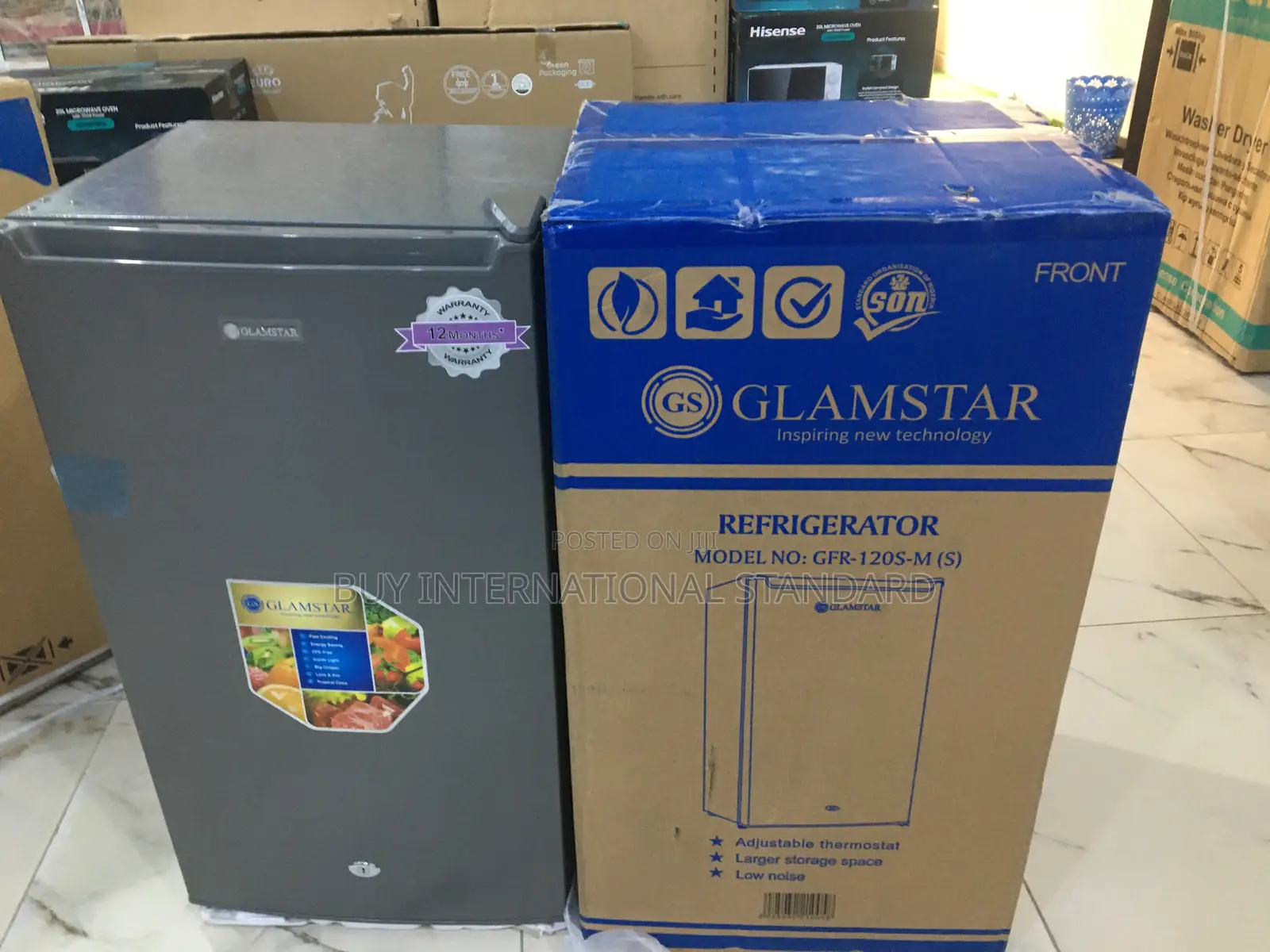 Glamstar 90l Refrigerator for Bedroom Use