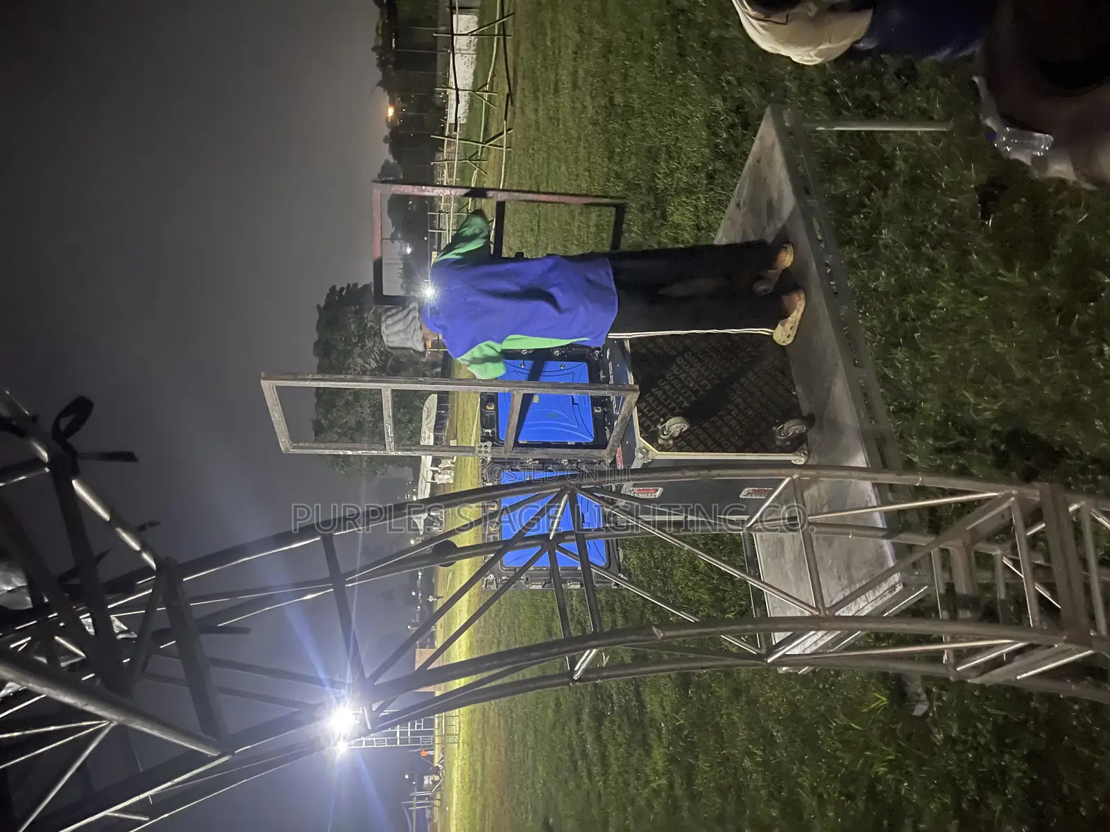 Event Lighting Setup