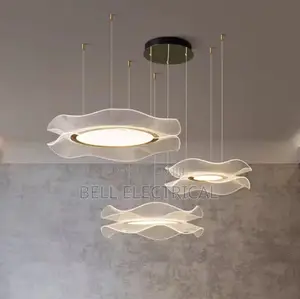Nordic 3 Drop Modern Led Living Room Chandelier