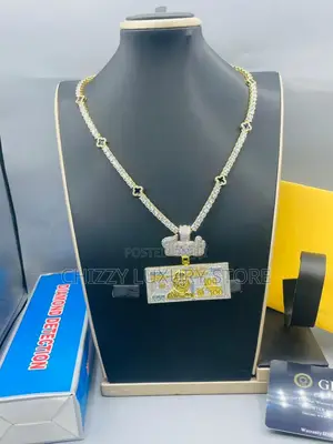 VVS Moissanite Diamond Quality Luxury Men Chain