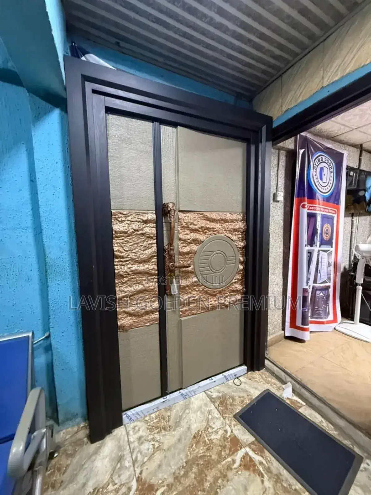 German Bulletproof Vest Security Door
