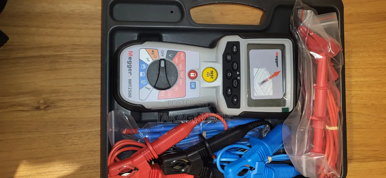Megger Mit2500 2.5kv Insulation Tester