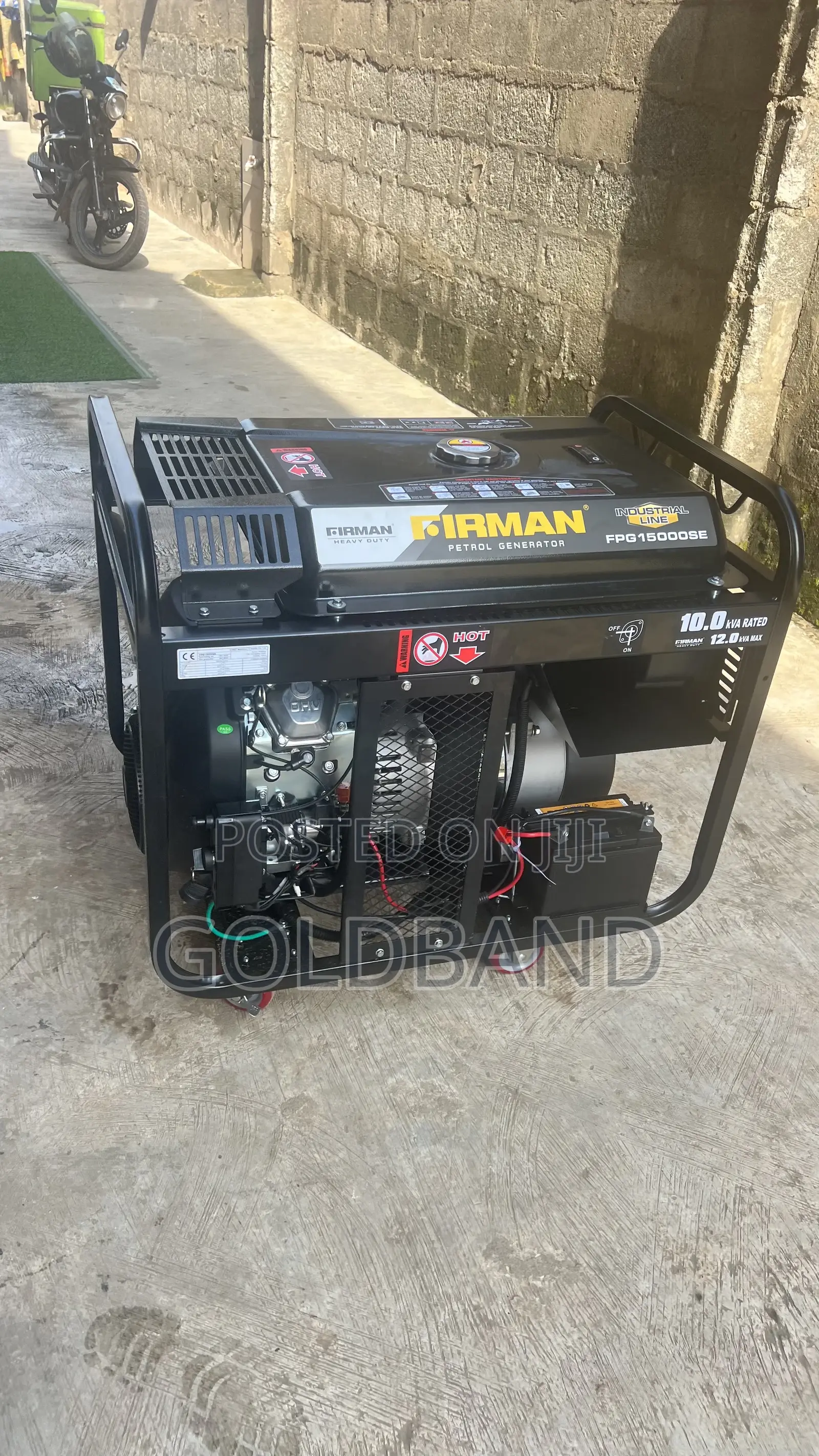 Firman 15000se High-Performance Key Start Generator