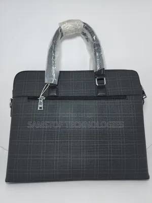 Prada Faux Leather Laptop Bag