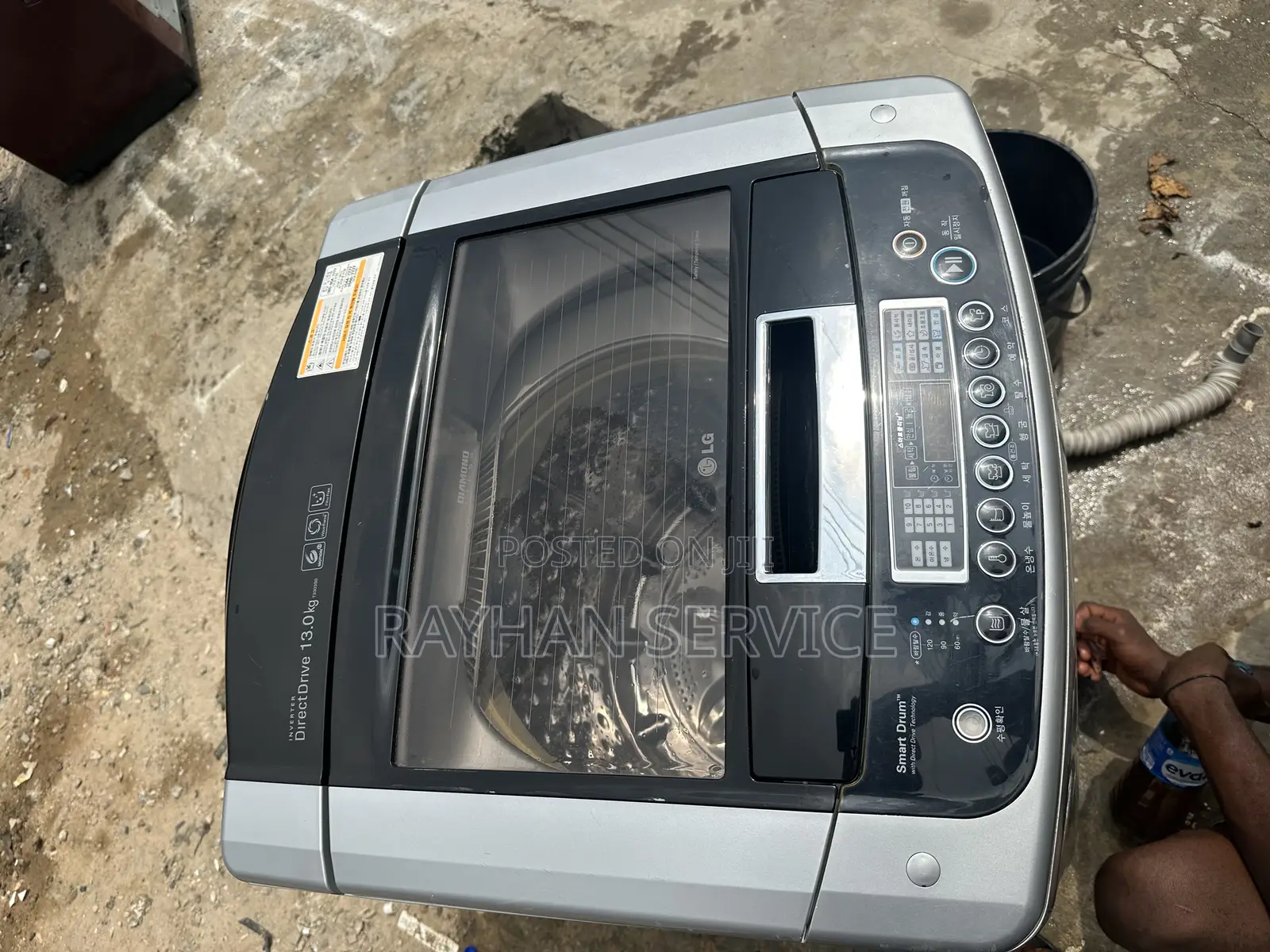 Lg Top Loader 13kg Automatic Dd Wash and Spin Only Available for Sell
