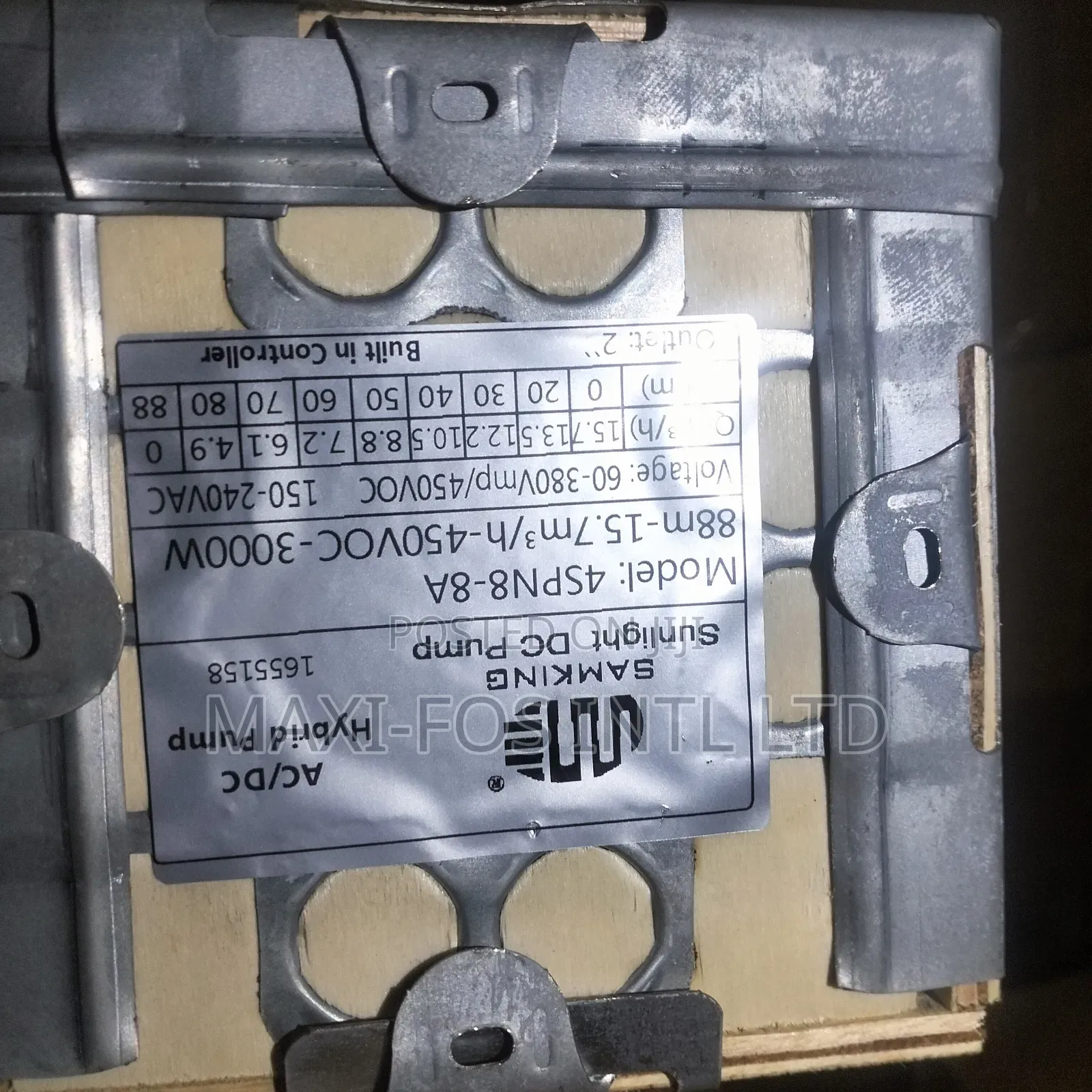 Samkin Ac/Dc Solar Submersible Pump