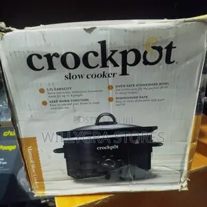 Crockpot 3.7l Slow Cooker- Black