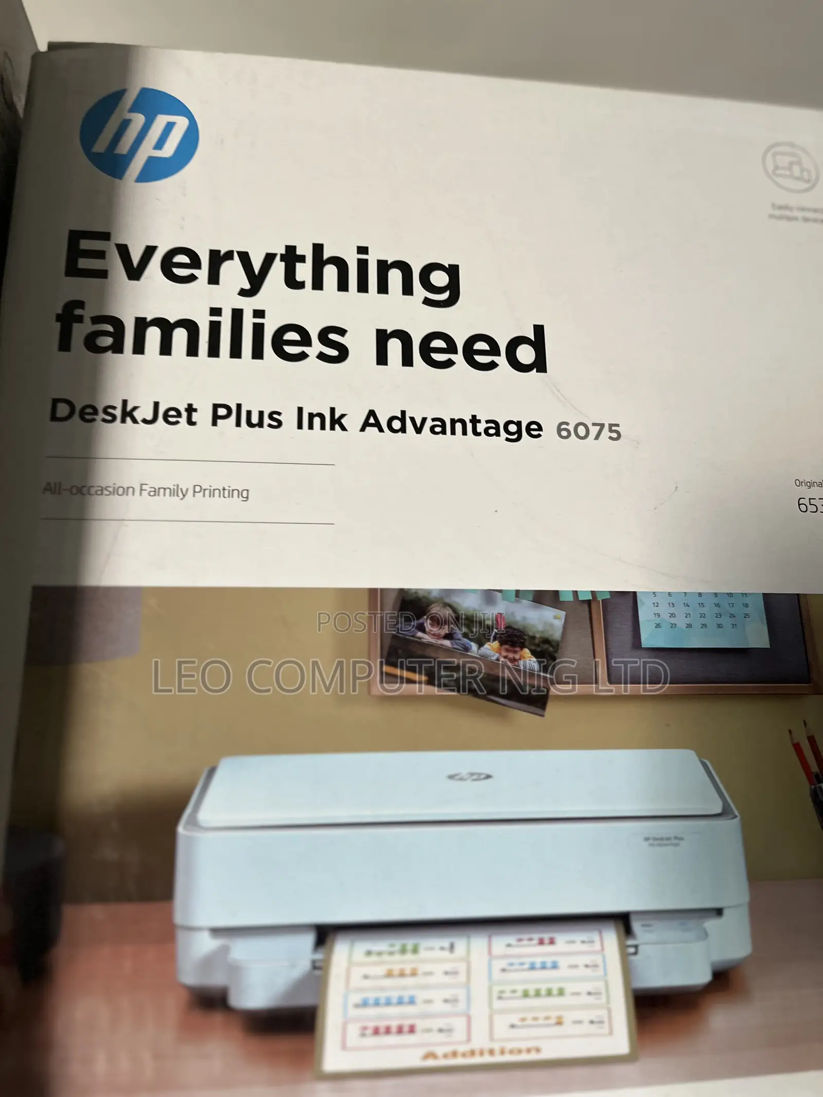 HP Deskjet Plus Ink Advantage 6475 All-in-One Printer