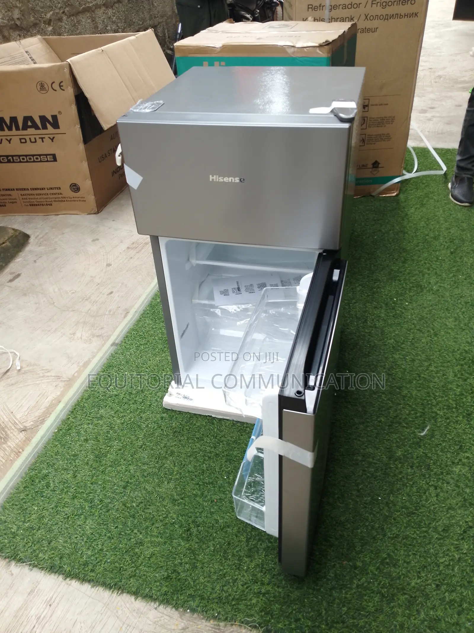 Hisense Ref120dr Energy-Efficient Double Door Fridge