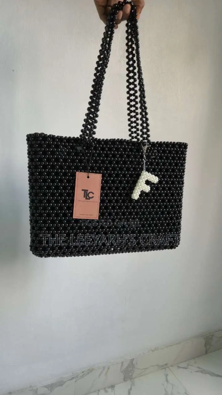 Beaded Tote Bag