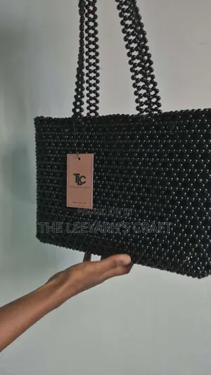 Beaded Tote Bag