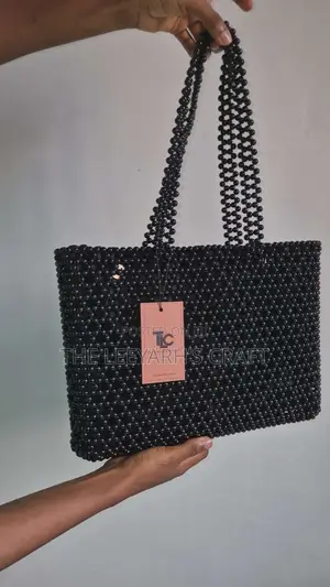 Beaded Tote Bag