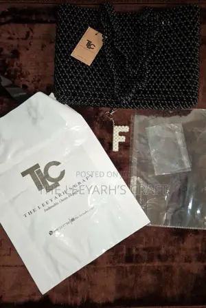 Beaded Tote Bag