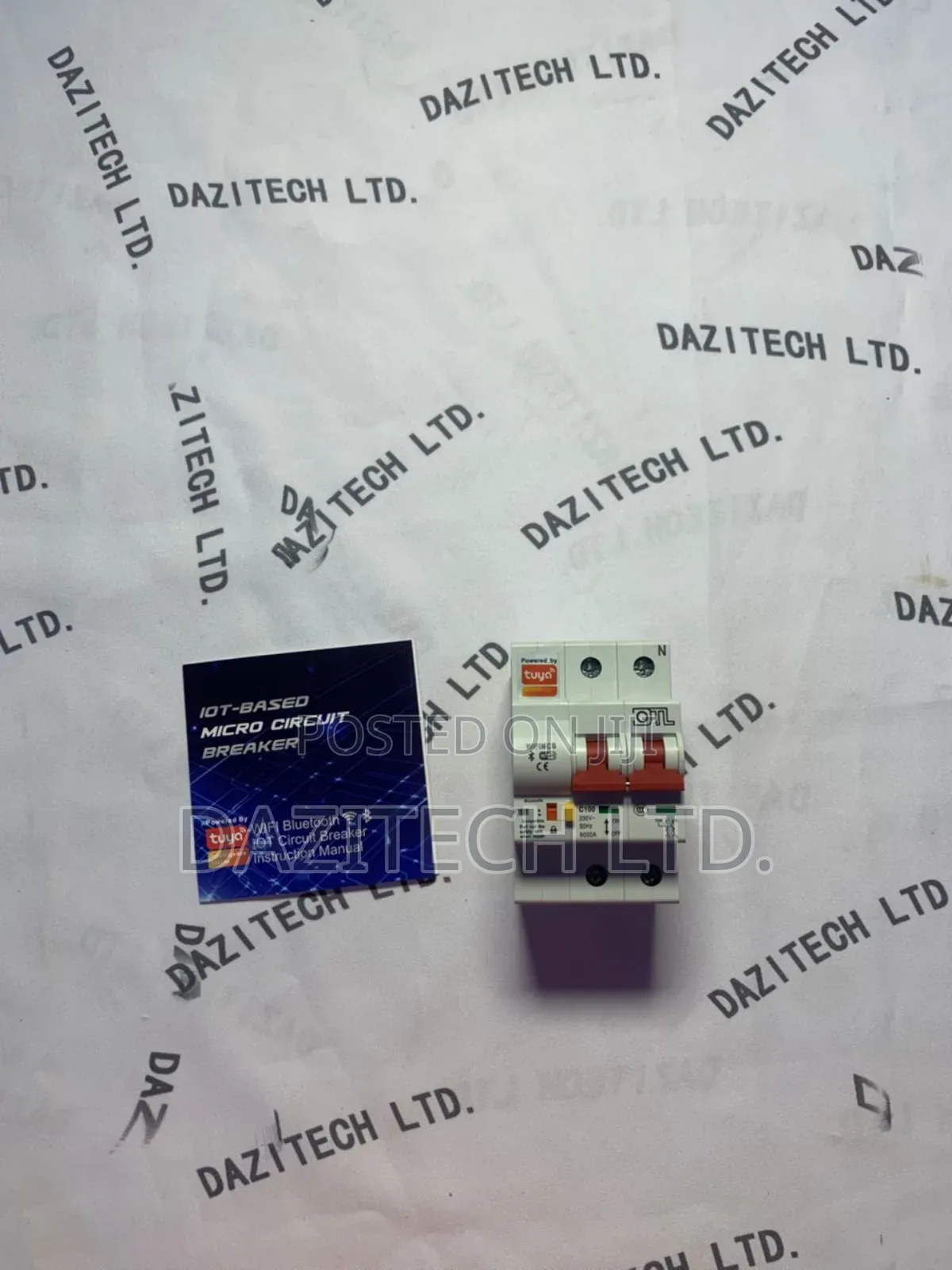 Tuya Wifi 2p Smart Circuit Breaker 100a