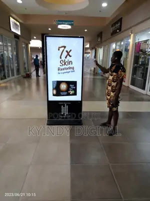 65 Inches Floor Standing Touch Screen