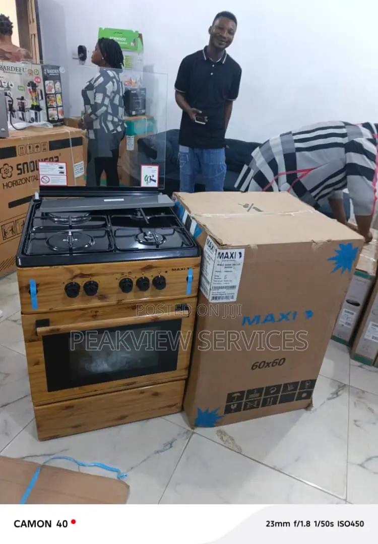 Maxi 3 Gas Burner Cooker With Electric Option