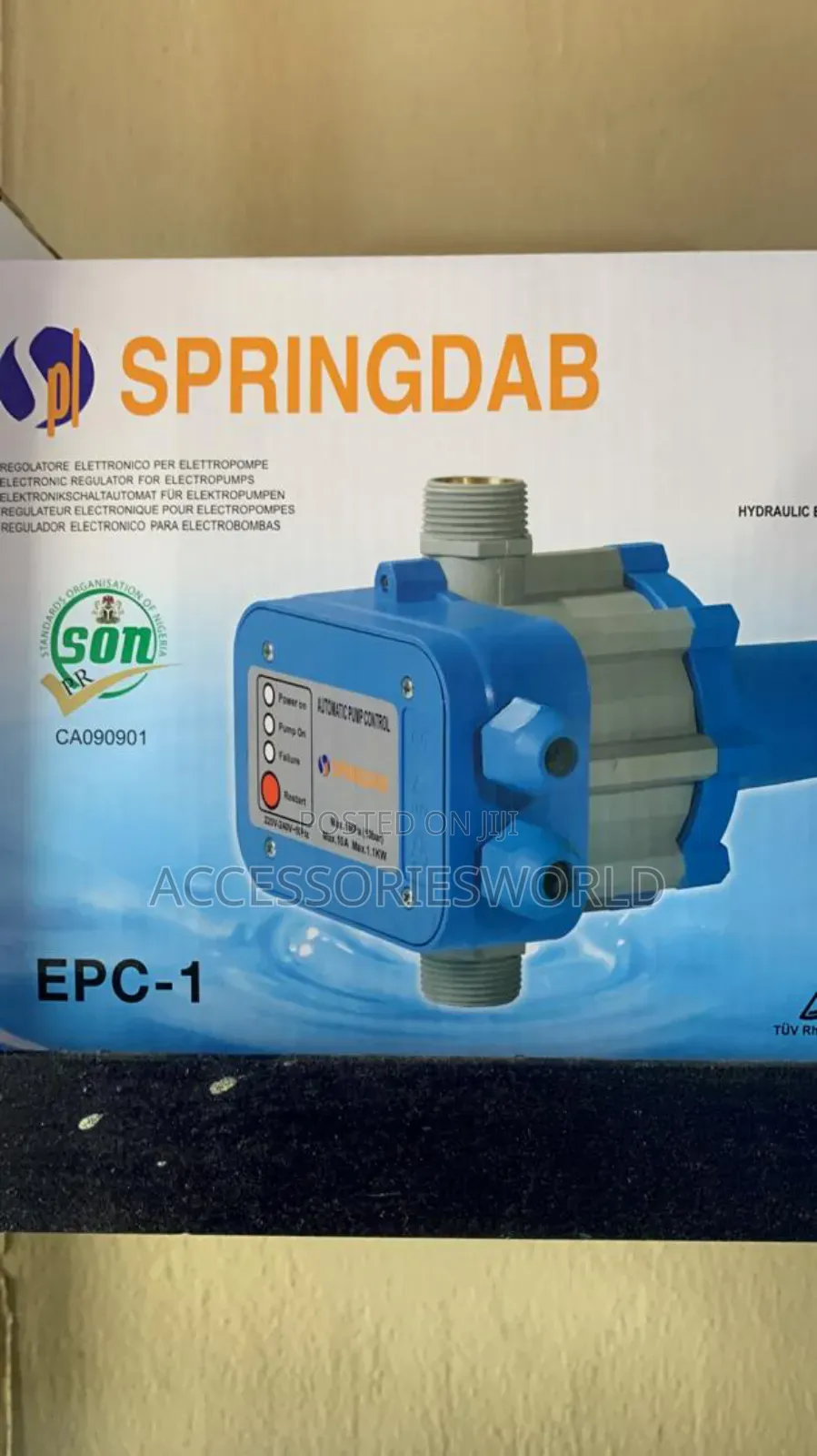 Springdab Epc-1 Automatic Pump Control