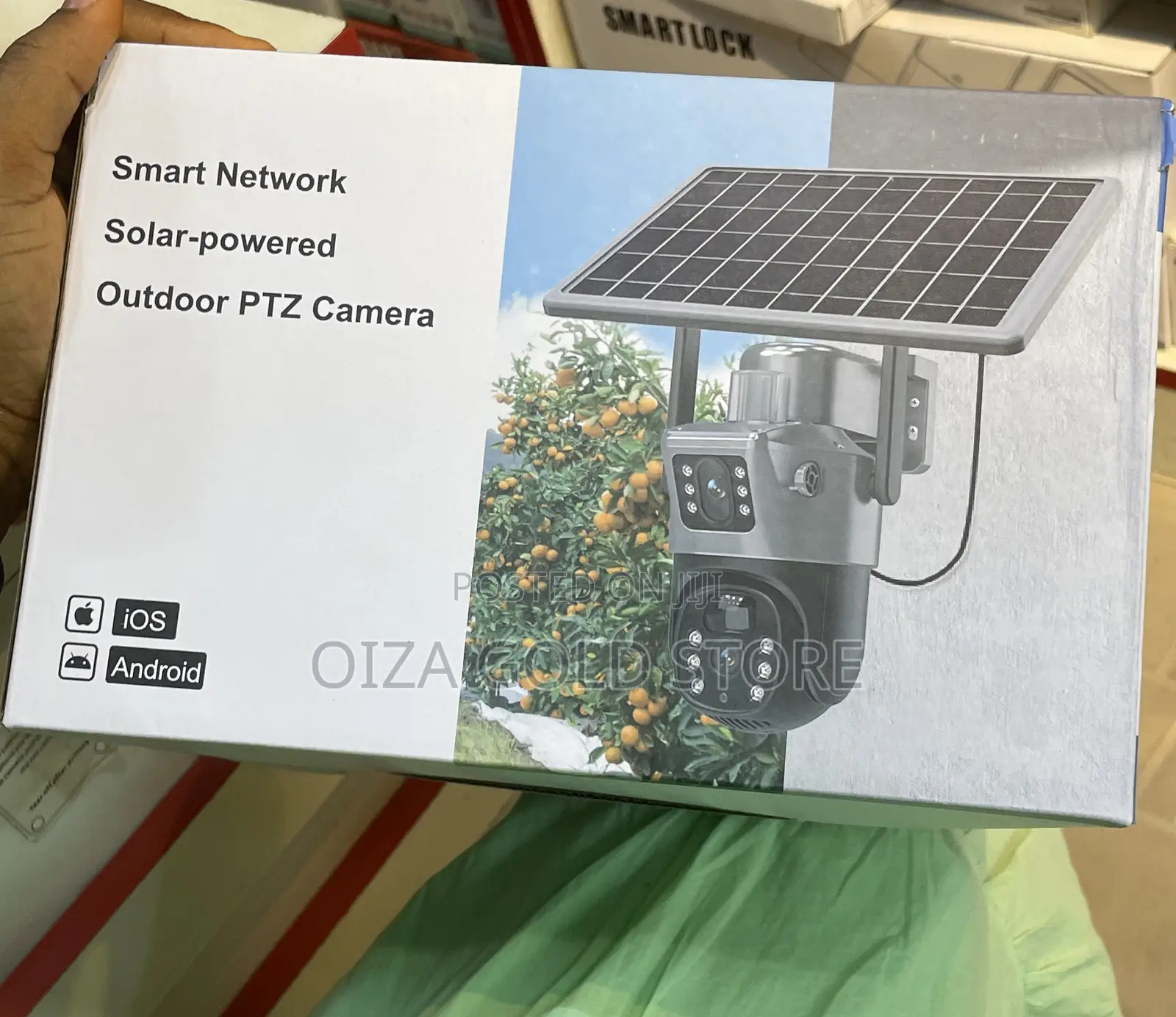 Dual Lens Wifi Solar Camera