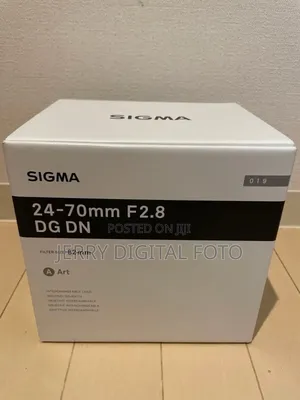 Sigma Lens 24-70mm F2.8 Dg-Dn