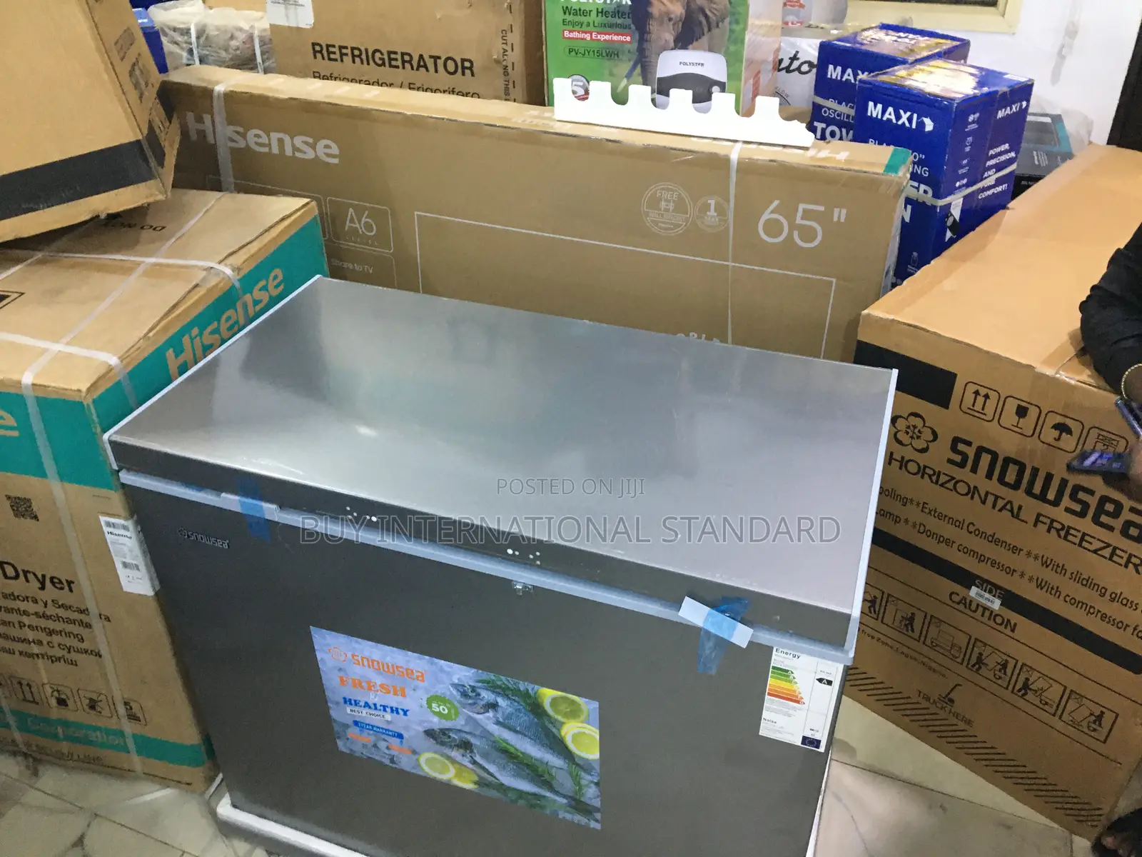 Snowsea 220l Deep Freezer With Adjustable Thermostat