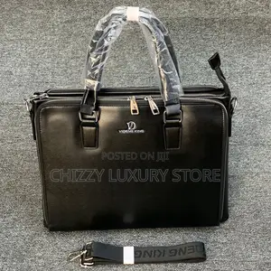 Kings Quality Luxury Men Genuine Leather Laptop Bag