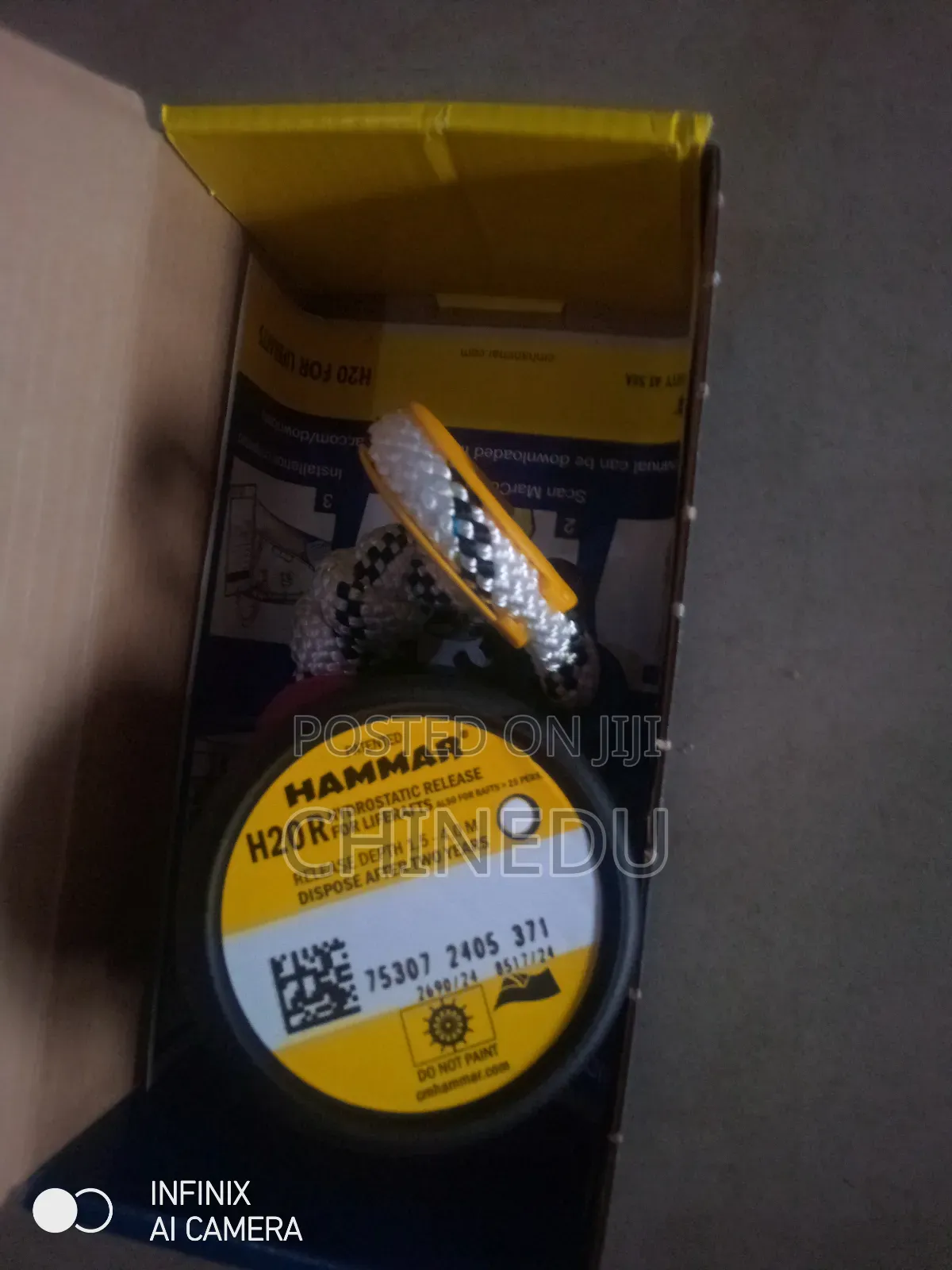 Hydrostatic Release Hammer