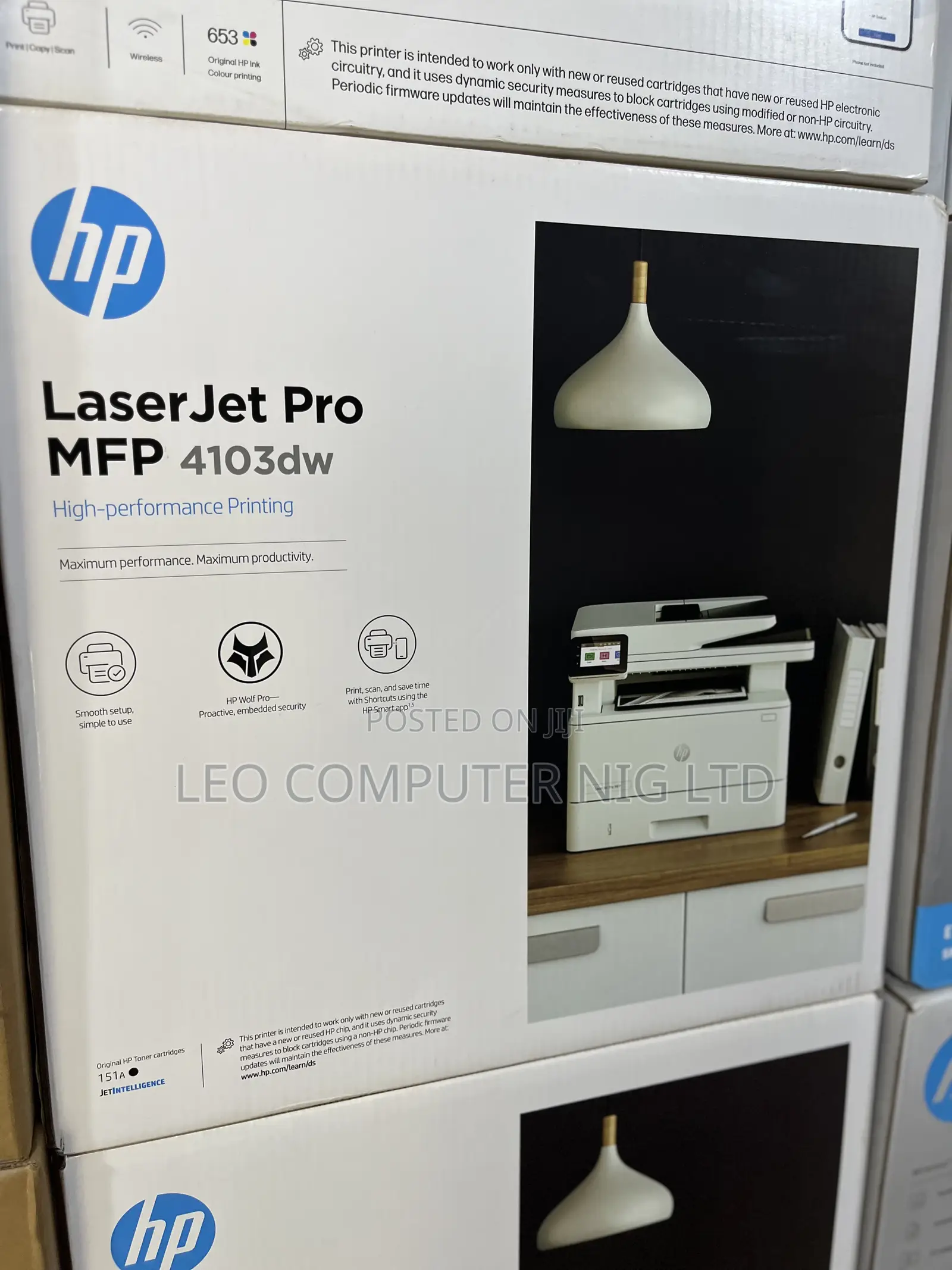 Hp Laserjet Pro MFP 4103dw Printer (2z627a)