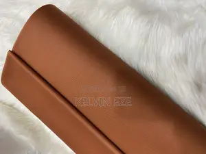 Senator Material, Italian Stock, High-Quality Plain Brown.