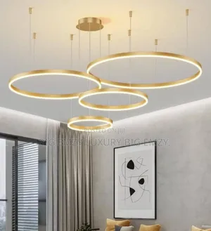 Modern Led Ring Chandelier .