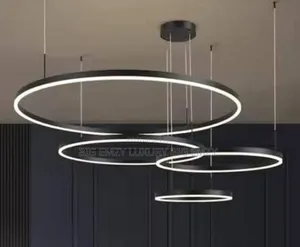 Modern Led Ring Chandelier .