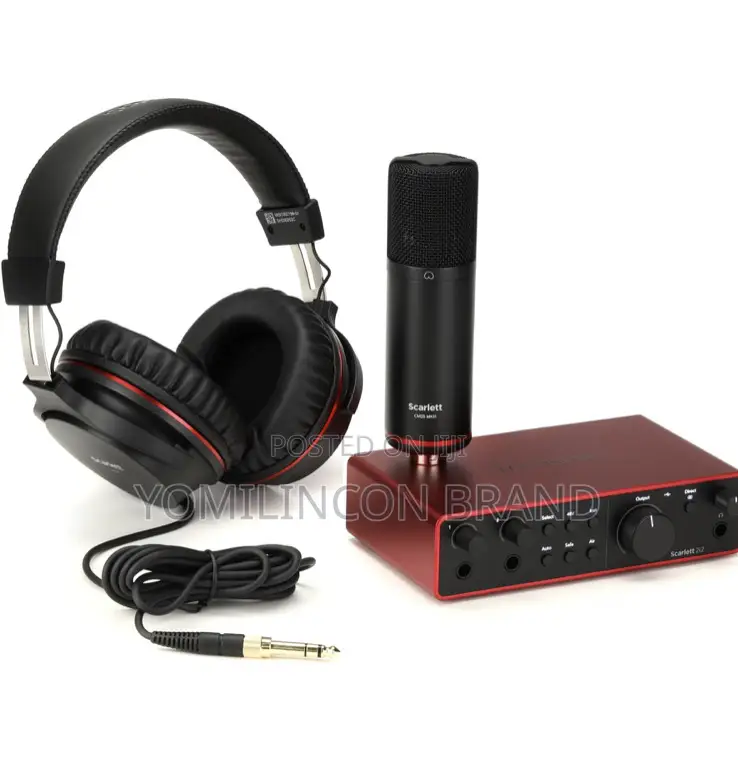 Focusrite Scarlett 2i2 Studio Usb-C Audio Interface (