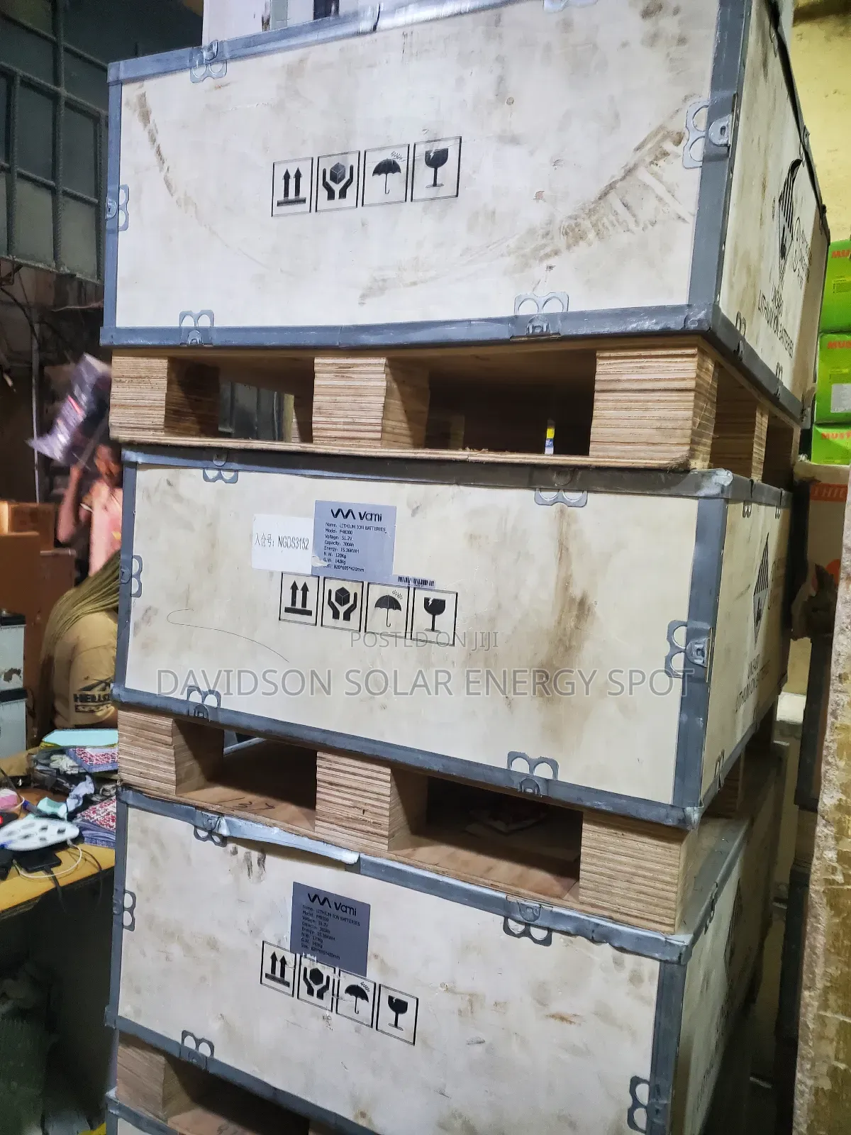 15kwh Vami Solar Lithium Ion Batteries