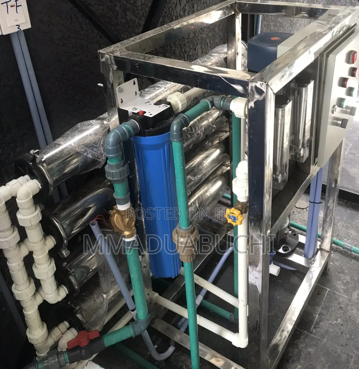 Reverse Osmosis System Machine Installation