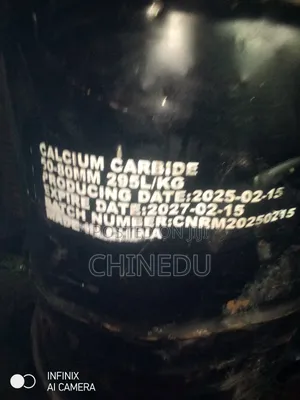 Calcium Carbide Drum 200kg  50-80