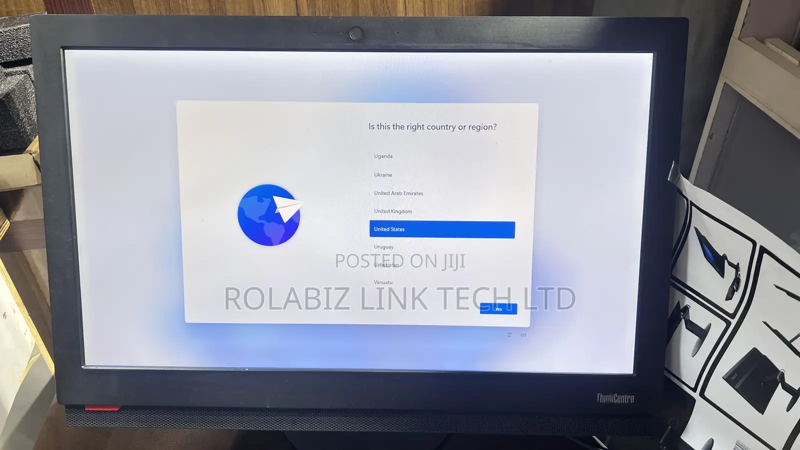 Lenovo ThinkCentre M810z AIO 8GB Intel Core I5 SSD 512GB