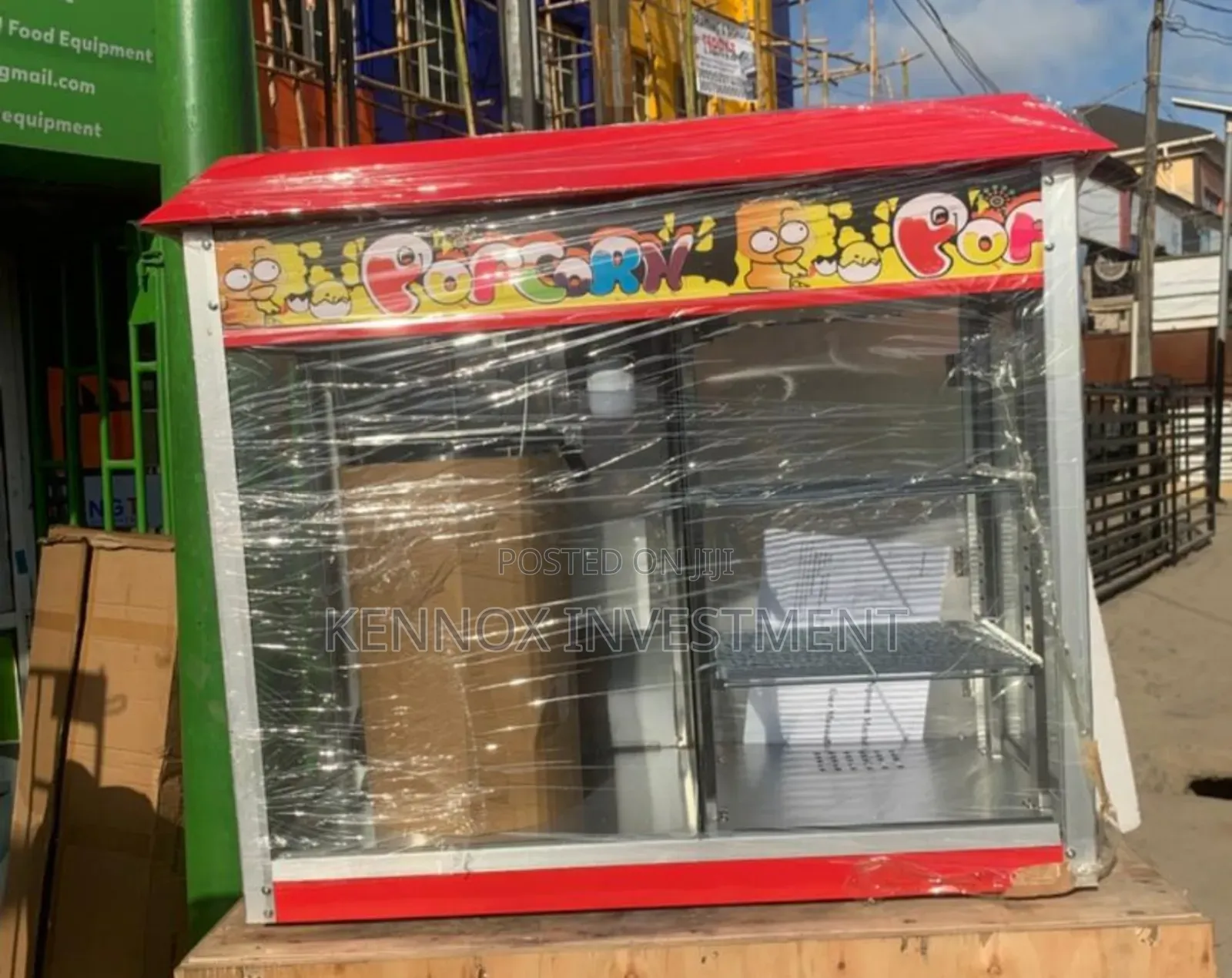 Imported Quality Popcorn and Warmer Machine 