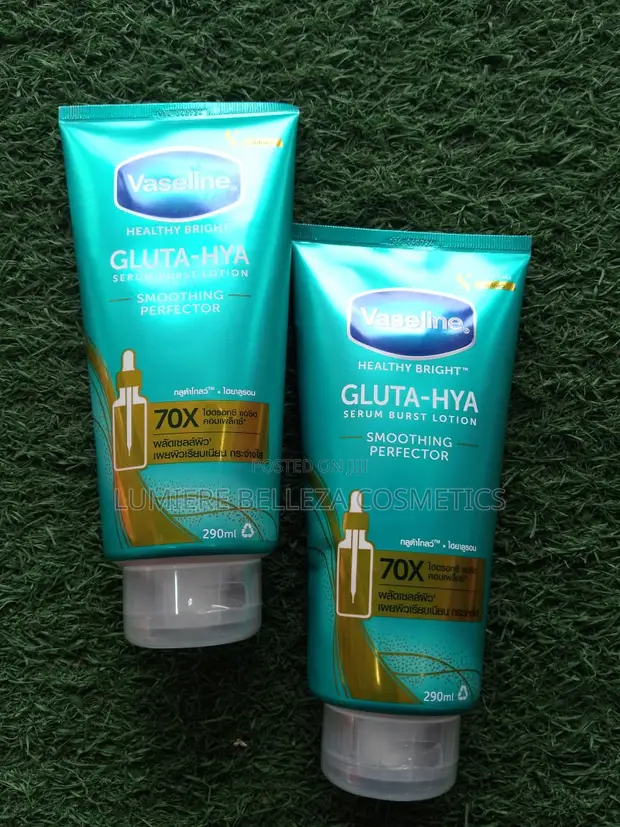 better than l glutathione Vaseline Healthy Bright Gluta-hya Serum Burst Lotion Smoothing for sale