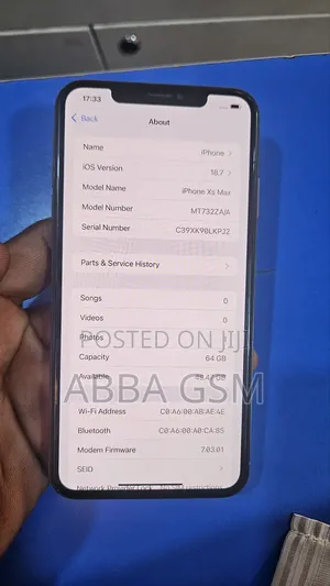 Apple iPhone XS Max 64 GB Gold