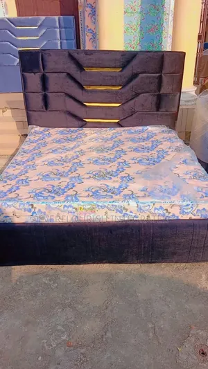 Bed Frame and Foam 6x6ft