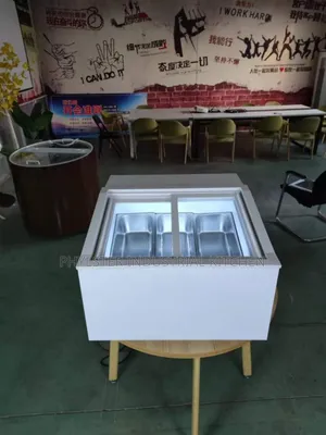 3 Plate Ice Cream Display Chiller