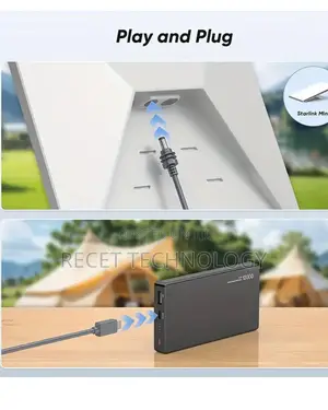 Starlink Mini Cable to Power Bank