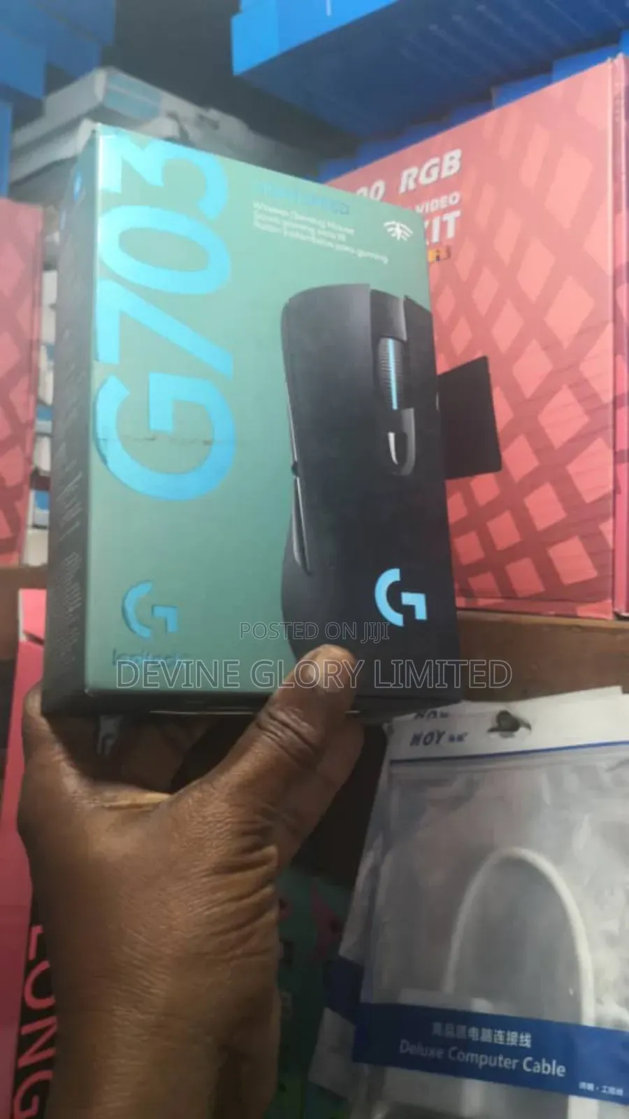 Logitech G703 Wireless Gaming Mouse With Hero Sensor