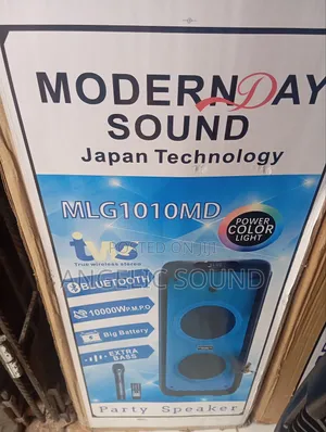 Modern Day Party Speaker Model No MLG 1010