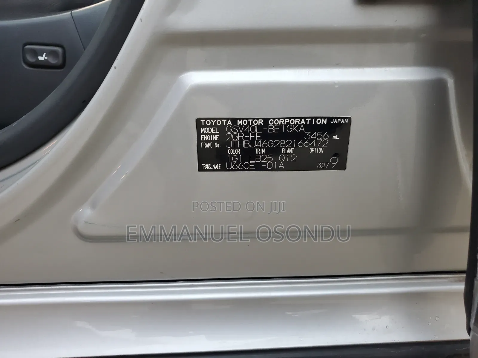 Lexus ES 350 2008 Silver